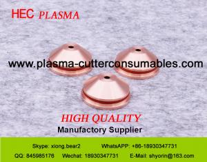 Cheap S1, S2, S3, S4 Plasma Cutter Consumables / AJAN Nozzle / Electrode / Shield / Shield Cap for sale
