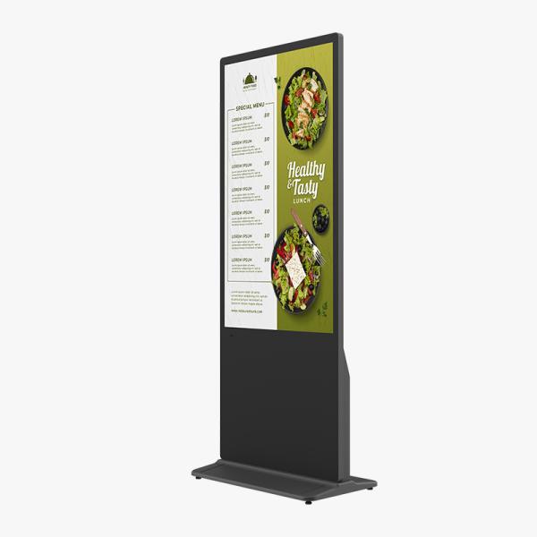 43-Inch Vertical Advertising Touch Control Display Customizable Floor-Standing