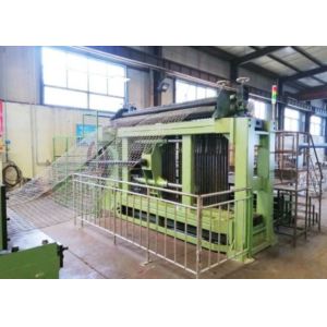 Automatic 3.0mm Galvanized Wire 4*1m Mesh Gabion Machine For Retainer Wall