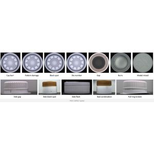 Advanced Vision 20mm-60mm Plastic Cap Inspection System For Glass Bottle OEM