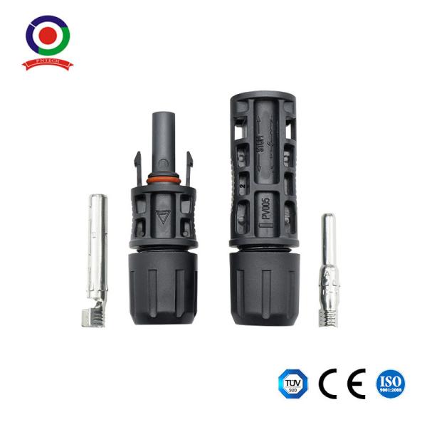 Quality TUV Certified 1500V DC MC4 Solar Connector with Copper/Tin Plated Contacts for Solar Power Systems and Low Transition Resistance wholesale