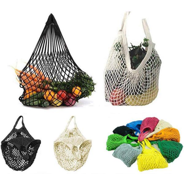 Quality SEDEX 4P Mesh Shopping Tote , ISO9001 Pantone Reusable Cotton Mesh Bags wholesale
