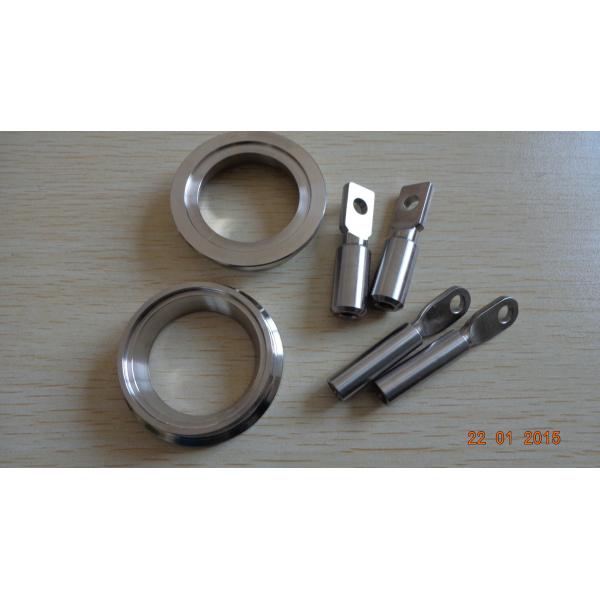 stainless steel clevis and weld flange, Customized CNC machining automotive