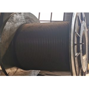Super Large 5000mm Diameter Lebus Grooved Winch Drum For Oilfield Winch
