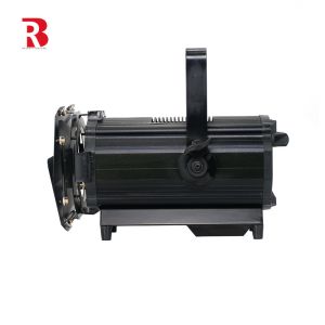 200W DMX512 Manual Zoom Aluminum Alloy LED Fresnel Stage Lighting 2/5CH