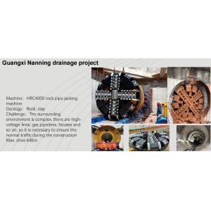 rock pipe jacking machine, microtunneling machine, micro tunneling machine