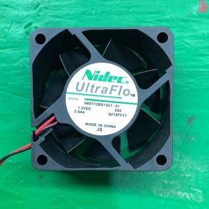 H60T12BS13A7-01 60x60x25 12V Fan Power Supply Unit Ball Bearing Axial Flow Fan
