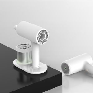 High Quality T Shaped Cordless Hair Blow Dryer Replaceable Battery