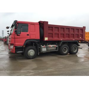 China LHD 6X4 SINOTRUK HOWO Tipper Dump Truck Euro 2 336HP Engine HYVA Front Lifting on sale