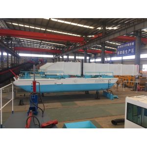 Cheap ZC Certificated Aquatic Weed Harvesting Boat For Lake Grass And Garbage Collection for sale