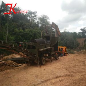 keda gold sluice box mining machine 35Kw Power dimond machine gold exploration