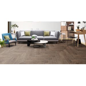 Customized SPC Herringbone Vinyl Plank Flooring for Waterproof Click Composite