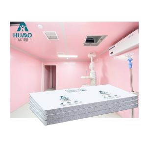 China Silica Machine Made Cleanroom Sandwich Panel Thermal Insulation 1150mm Width on sale