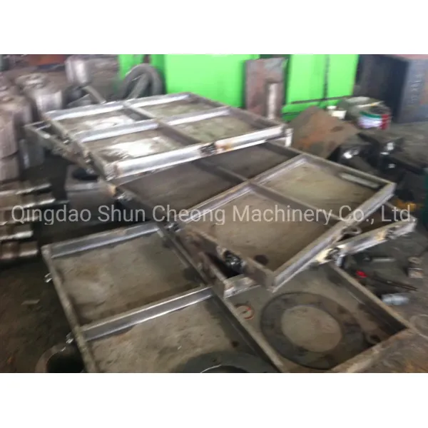 Automatic Push-Out Device Rubber Tile Vulcanizing Press
