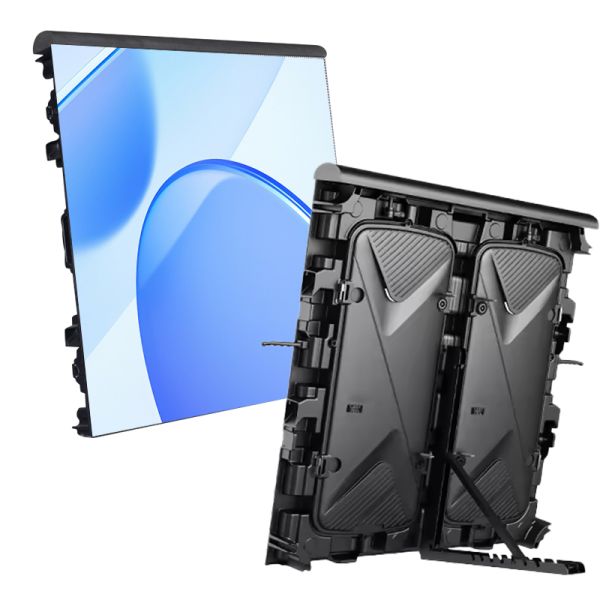 YUYI LED Stadium Screen with Arc Splicing Adjustable Bracket and Cooling Fans