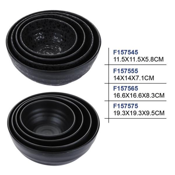 Quality Round Melamine Soup Bowl For All Seasons Top Notch Durability wholesale