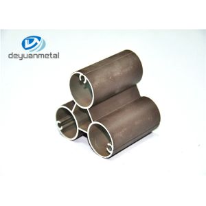 China Powder Coating Black Aluminium Profile , 6063-T5 Aluminium Decorative Profiles on sale