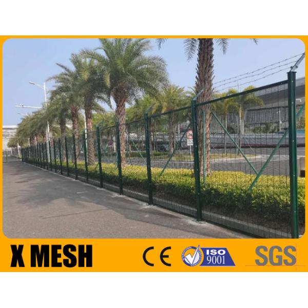 Anti Climb Fence 358 Anti Cut Wire Mesh Panel Clear View Type With 2m Width For