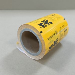 Oxygen Barrier Peanut Butter Roll Film Extend Shelf Life Durable PE/AL Composite