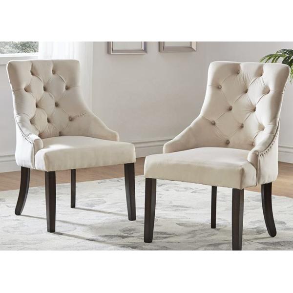 Quality Steel Pipe D62cm Modern High Back Dining Chairs For Hotel wholesale