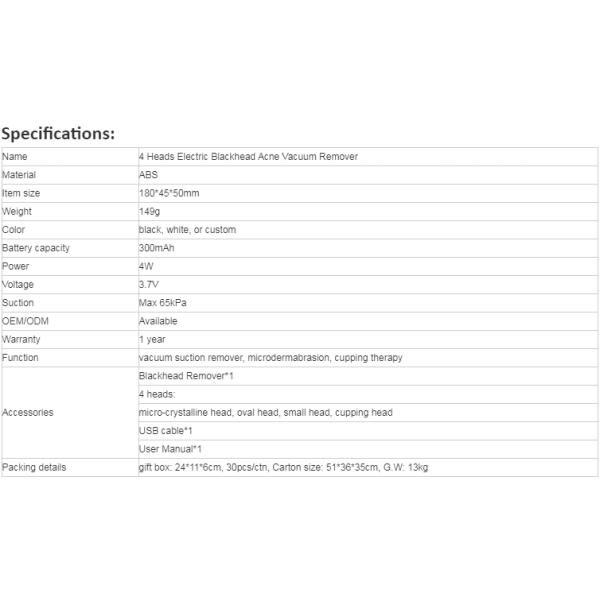 microdermabrasion machine blackhead remover vacuum blackhead removal