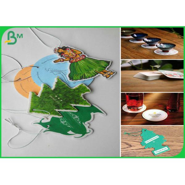 absorbent paper Good Water Absorption 1.4mm 1.6mm 1.8mm White Absorbent Paper For Coaster Board