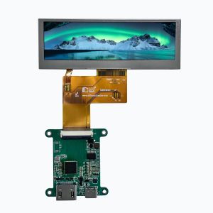 3.9 Inch Bar Type TFT LCD High Brightness 480*128 350nits HDMI Interface Touch