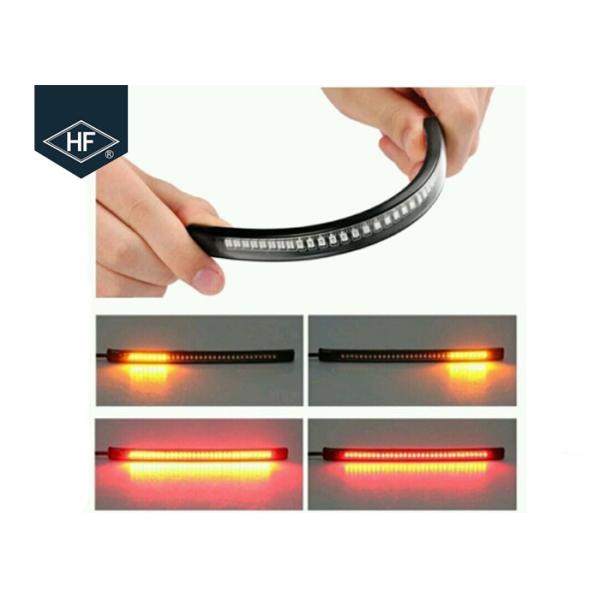 Quality Flexible Soft 12V Aftermarket Motorcycle Lights Strip For Rear Tail Brake Stop wholesale