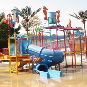 Sturdy Splash Water Playground Equipment With Splash Pad International Standard
