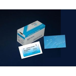 China Disposable SILK Absorbable And Non-absorbable Surgical Suture(PGA/ PDO/ VICRYL /CATGUT) on sale