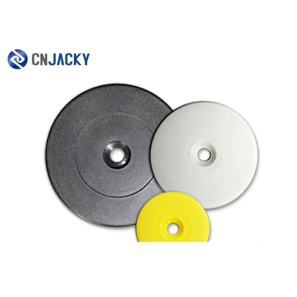 13.56Mhz Small UHF RFID Tag Access Control , Plastic NFC RFID Coin Tag 14443A 1K