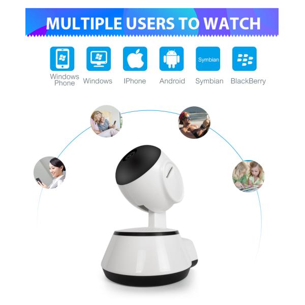Remote Security Rotate Pan Tilt Wifi Camera Mini Motion Detection