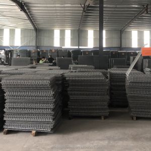 2x1x1m Welded Gabion Retaining Wall Heavy Duty Direct PVC Coated Wire Gauge 3