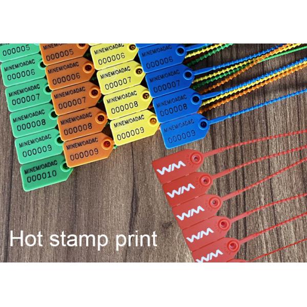250mm Length Plastic Security Seals with Pull Tight Sealing for Security
