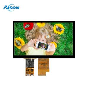 Cheap 7 inch 1024x600 LVDS IPS TFT LCD Display USB I2C Interface Capacitive Touch Panel for sale