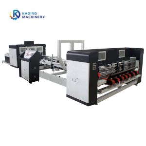 High Speed 220 Pcs/Min Folder Gluer Machine For Multi Shapes Boxes