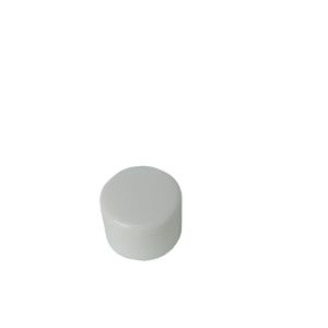 Recyclable Black and White Plastic Screw Caps for Small Bottles OEM/ODM