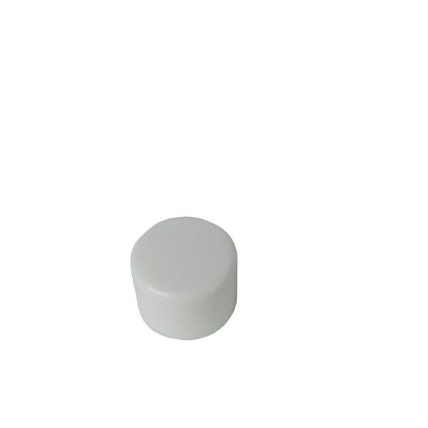 Recyclable Black and White Plastic Screw Caps for Small Bottles OEM/ODM
