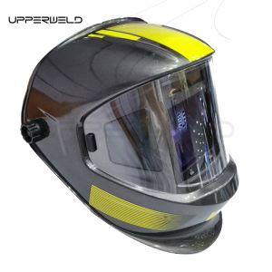 Auto Darkening Welding Helmet with Welding Torch and Lightweight Hemispherical