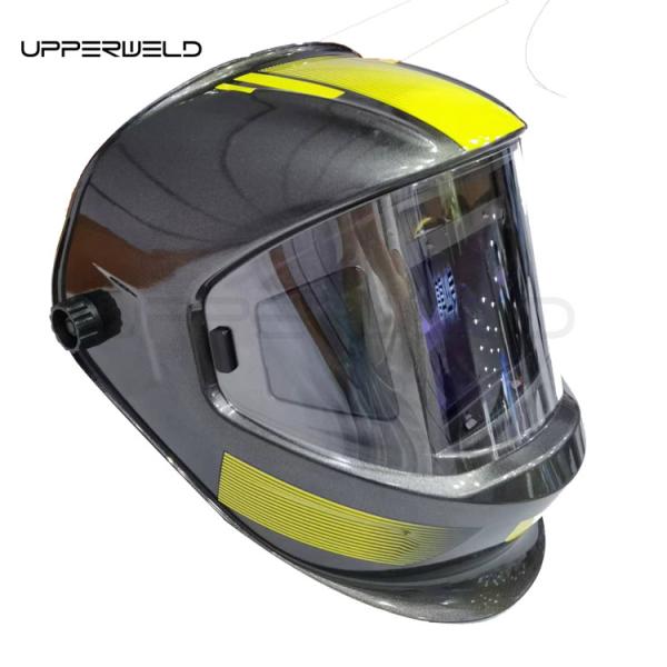Auto Darkening Welding Helmet with Welding Torch and Lightweight Hemispherical