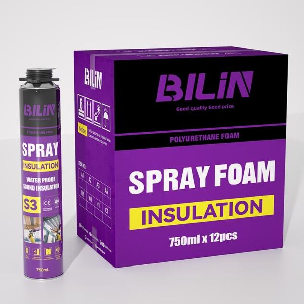 Quality Fire Retardant Construction Spray Pu Foam Mold Resistant Seamless Coverage wholesale