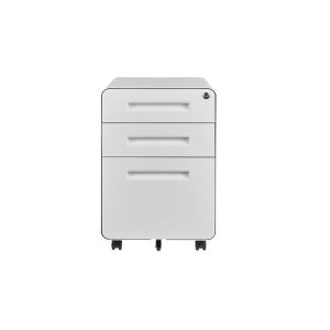 Office Equipment Vertical Muchn 0.6mm 3 Drawer Filling Cabinet