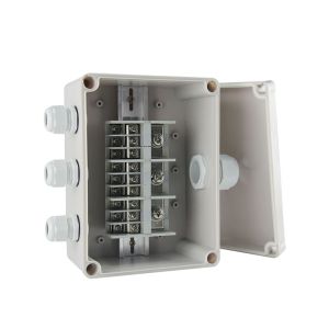 Cable Distribution Junction Box 200*150*100mm Waterproof with Din Rail Terminal