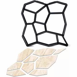 Custom-Made Brick Garden Path Plastic Concrete Pavement Mould DIY Garden Tools