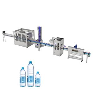 Mineral Automatic Sparkling Water Filling Sealing and Capping Machine with