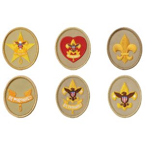 Overlock Border BSA Boy Scout Patrol Patches 120D Polyester Thread