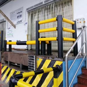Warehouse platform Protector Anti-Collision Safety Barrier Guardrails Sliding