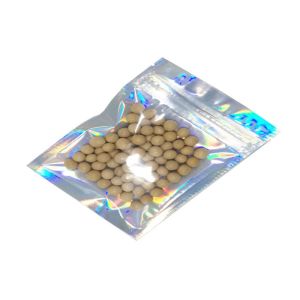 Print Customized Aluminum Foil Packaging Bags Stand Up Pouches With Zipper