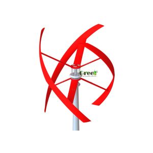 Custom 5KW Vertical Axis Wind Turbine , Rooftop Windmill Generator