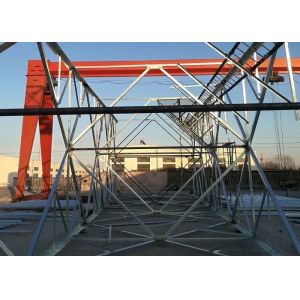 Self Supporting Mobile Network Tower , 55m 4 - Leg Mobile Network Tower